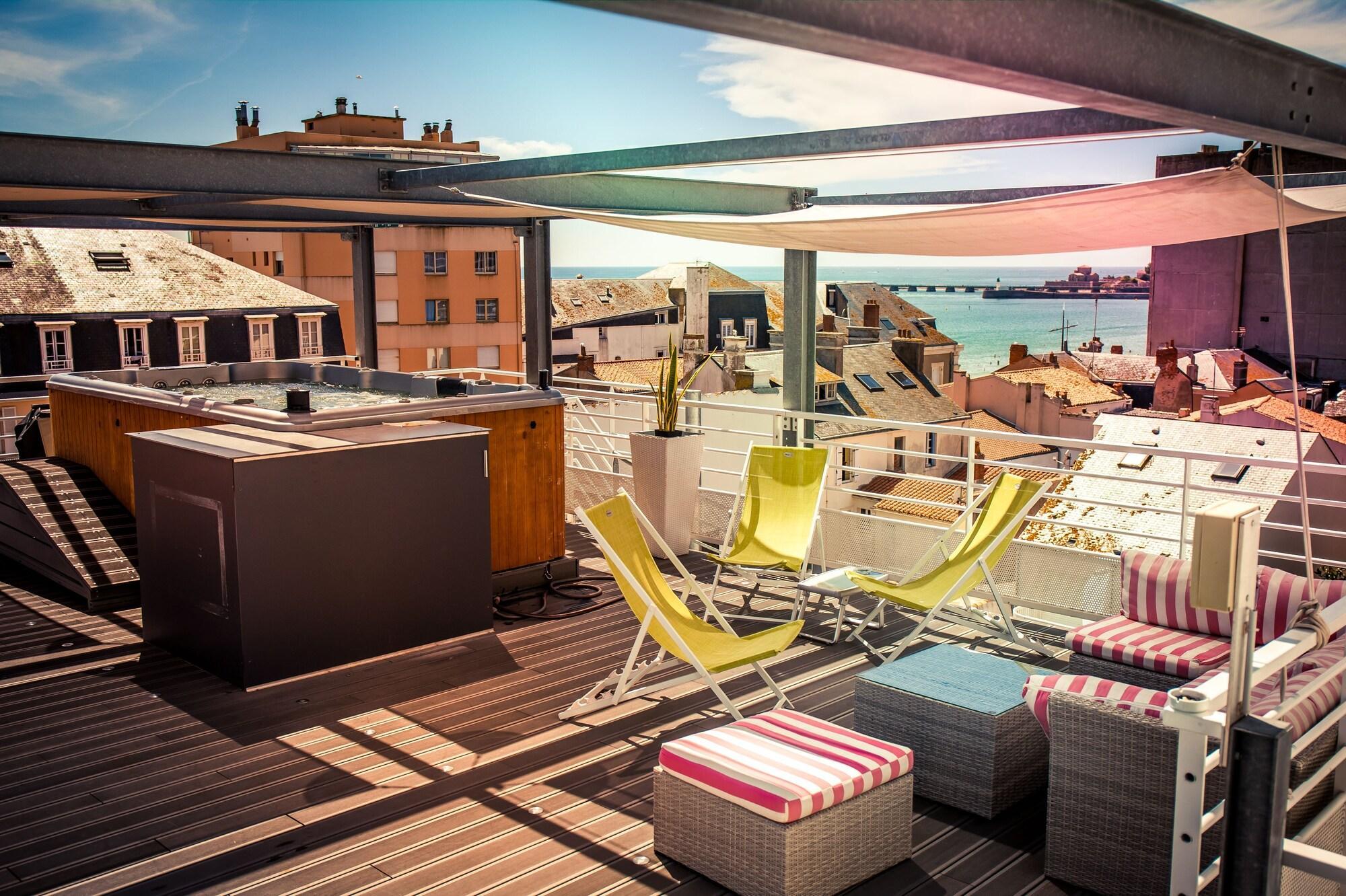 Hôtel Arc en Ciel et SPA - Les Sables d'Olonne Les Sables-dʼOlonne Exterior foto